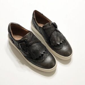 Frye 5.5 Womens Brea Kiltie Sneakers Shoes Slip Ons